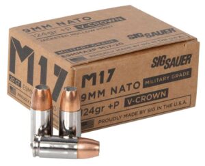 Buy Ammo 9mm + P 124gr
